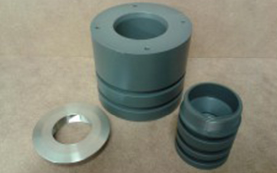 An example of the Egghead Fittings we produced, custom made for our client Absolute Action for use in their high end client base.