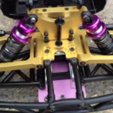 A picture of the 1/5th Aowei Yama Buggy made by Nitrotek, an older but popular petrol powered RC buggy. We make a variety of parts for this buggy, see below to get an idea.